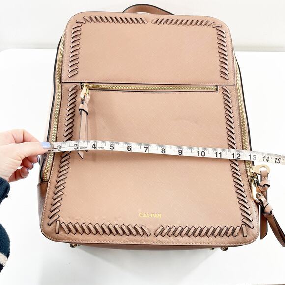 Calpak Kaya 15 inch Laptop Backpack in Caramel Tan main image 9